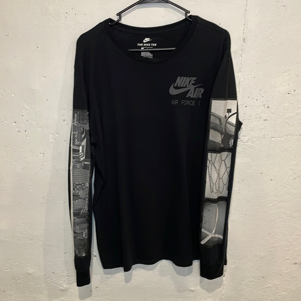 Men’s Nike Air Force 1 long sleeve shirt Size XL / Black